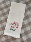 Pumpkin Patch Tea Towel