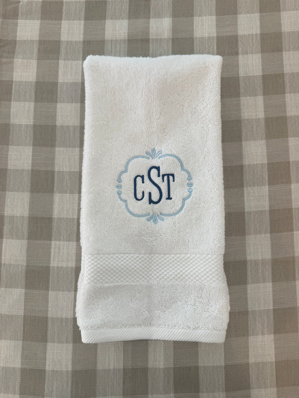 Everyday Monogram Hand Towel