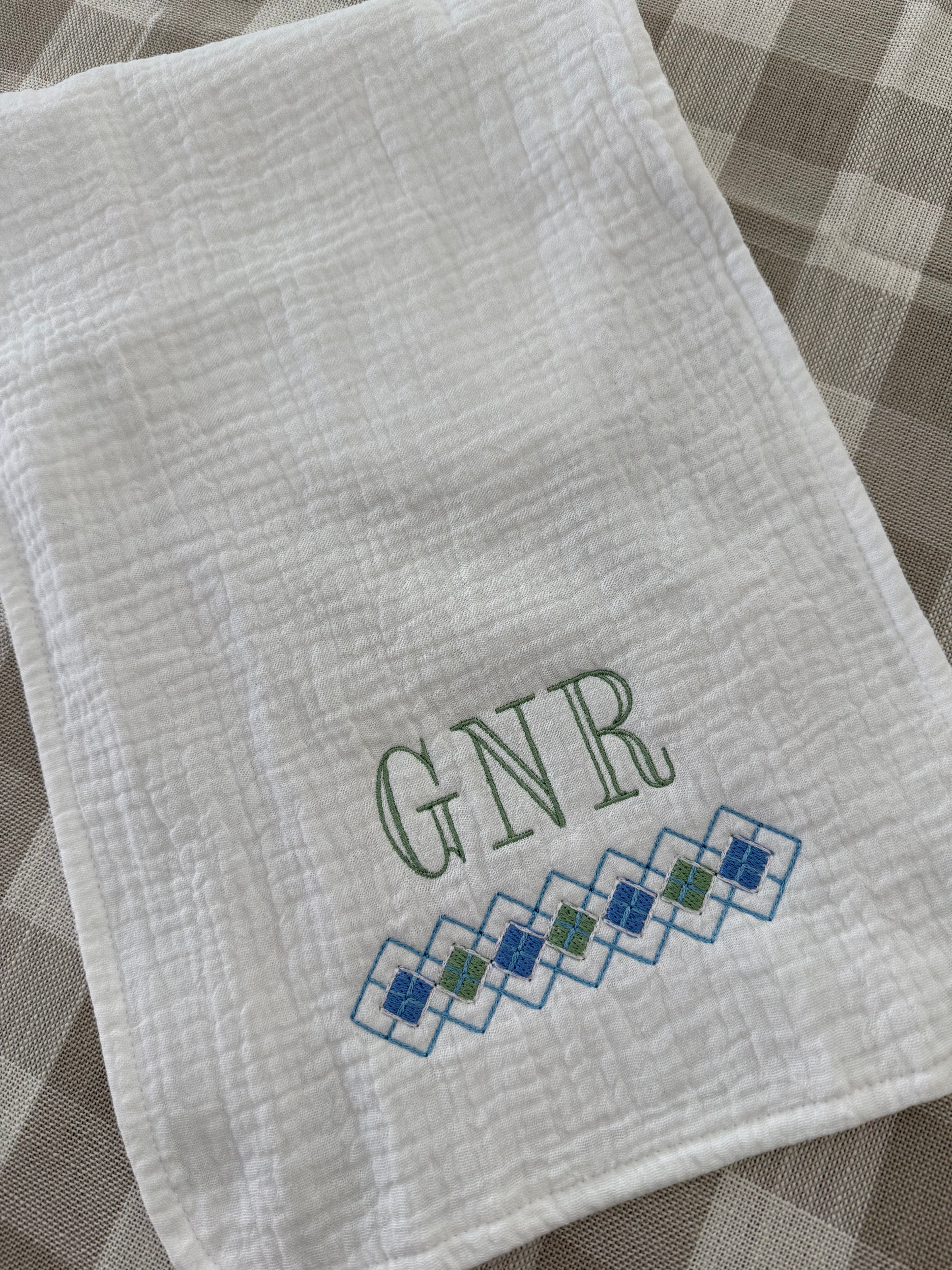 Planes, Trains & Automobiles Muslin Burp Cloths (Set of Two)