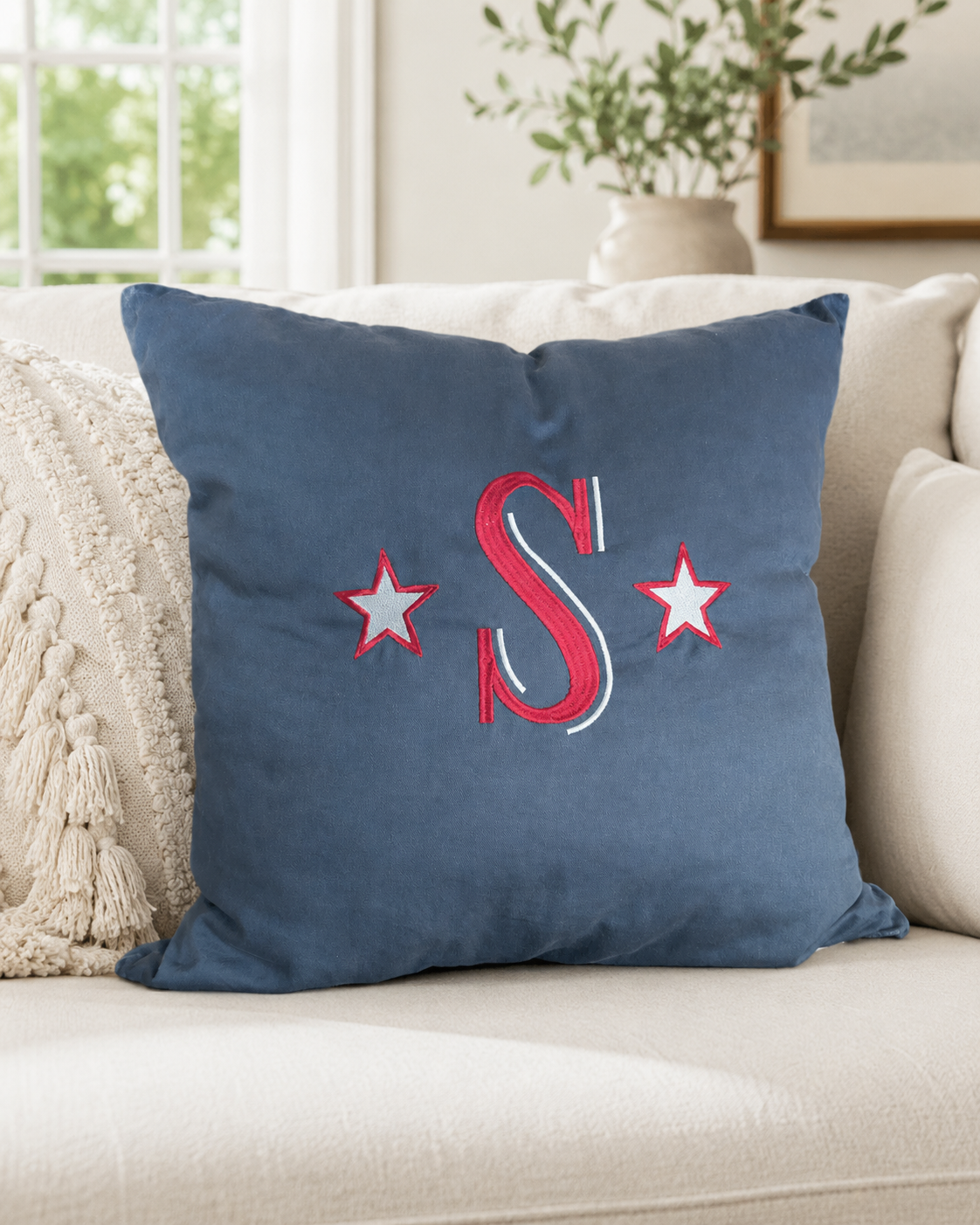 Personalized embroidery for the home